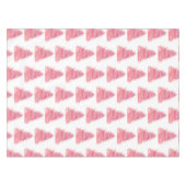 Roze kerstboom met Waterverf Tafelkleed (Voorkant (Horizontaal))