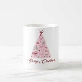 Roze Kerstboom Mok