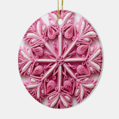 Roze kerstboom Ornament (Links)