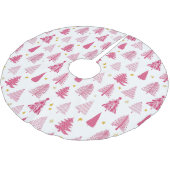 Roze kerstboom rok (Gekanteld)