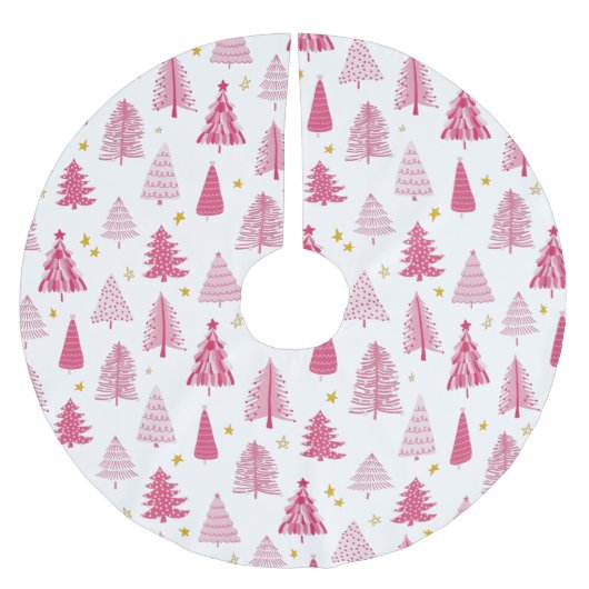 Roze kerstboom rok (Voorkant)