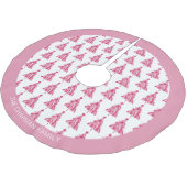 Roze kerstboom rok (Gekanteld)