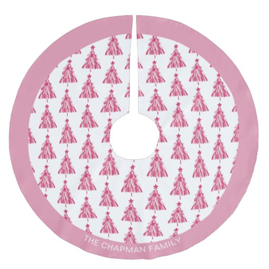 Roze kerstboom rok (Voorkant)