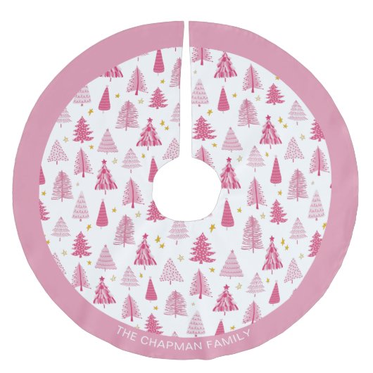 Roze kerstboom rok (Voorkant)