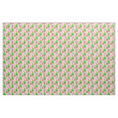 Roze Kerstboom Santa koe Stof (Yard (91,4 cm))