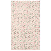  roze kerstboom tafelkleed (Voorkant)