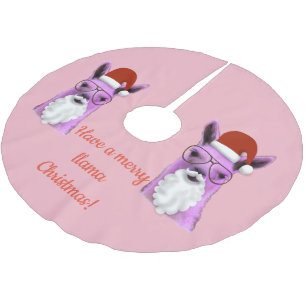 Roze kerstboomrok kerstboom rok