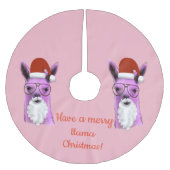 Roze kerstboomrok kerstboom rok (Voorkant)