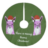 Roze kerstboomrok kerstboom rok (Voorkant)