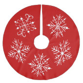 Roze kerstboomrok kerstboom rok (Voorkant)