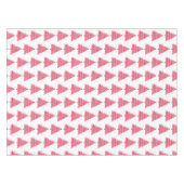 Roze kerstboomschilderij tafelkleed (Voorkant (Horizontaal))