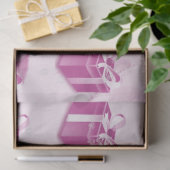 Roze kerstcadeaupapier tissuepapier (Geschenk)
