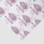 Roze kerstcadeautjes voor de Nutnesskraker Tissuepapier (Detail)