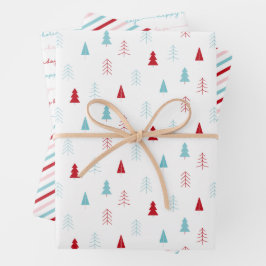 Roze kerstcadeauverpakkingsvellen inpakpapier vel