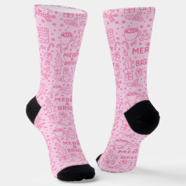 Roze kerstdoedel | Merry Cheer Sokken