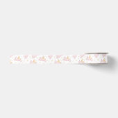 Roze Kerstengel in Pastelkleuren Grosgrain Lint (Voorkant)