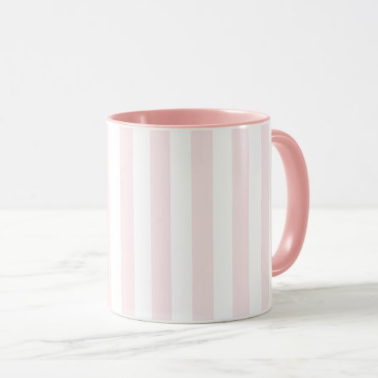 Roze kerstfeestmaal Mok (Voorkant rechts)