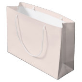 Roze Kerstkleur Groot Cadeauzakje (Achterkant Gekanteld)