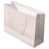 Roze Kerstkleur Groot Cadeauzakje (Voorkant Gekanteld)