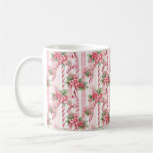 Roze kerstkoffie-Mok Koffiemok (Links)
