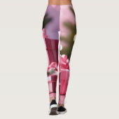 Roze Kerstleggings Leggings (Achterkant)