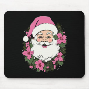Roze Kerstman Kerstman Vrolijk Kerstfeest Vrouwen Muismat