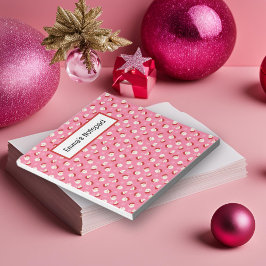 Roze Kerstman Notitieblok