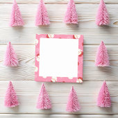 Roze kerstman post-it® notes