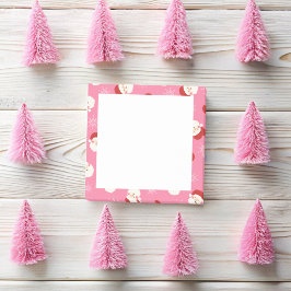 Roze kerstman post-it® notes