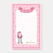 Roze Kerstman Post-It Notities Post-it® Notes (Voorkant)