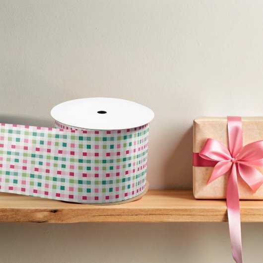 Roze Kerstman Satijnen Lint