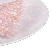 Roze Kerstman Snijplank (Hoek)