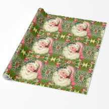  roze kerstman van 30 x 15 inch