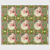  roze kerstman van 30 x 6 inch cadeaupapier (Vlak)