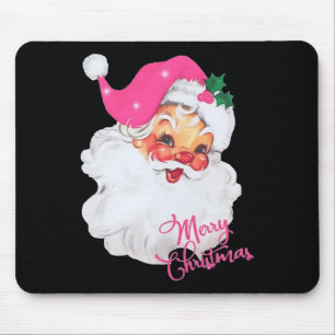  Roze Kerstman Vrolijke Kerstpyjama X Muismat
