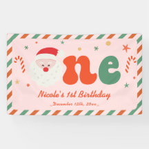 Roze Kerstmis 1e verjaardag