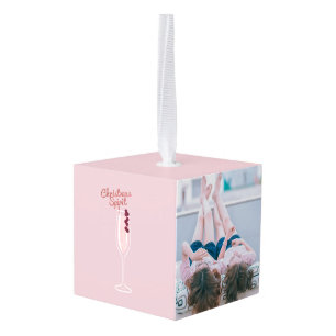 Roze kerstmis decoratie