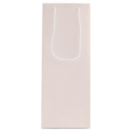 Roze Kerstmis Effen Kleur Wijn Cadeautas