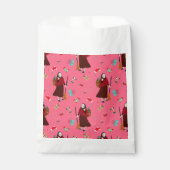 Roze Kerstmis Heks Befana Gothmas Bedankzakje (Voorkant)