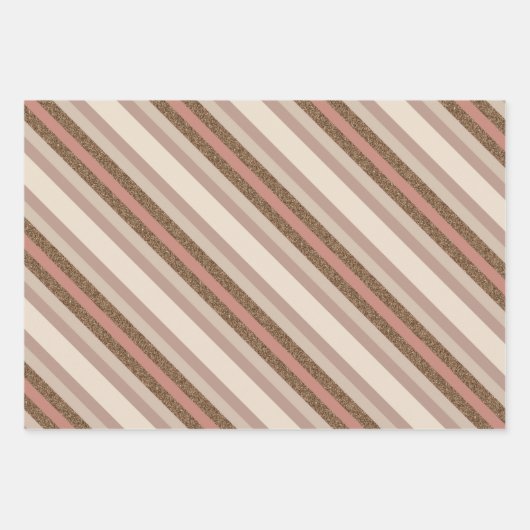  roze Kerstmis Inpakpapier Vel (Voorkant 3)