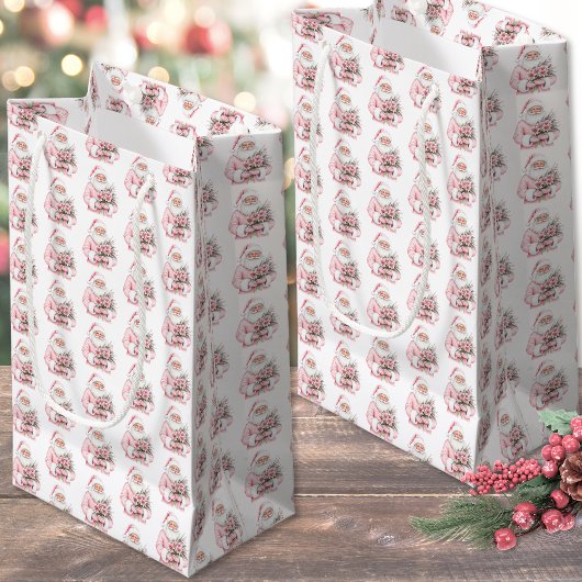 Roze Kerstmis Klein Cadeauzakje