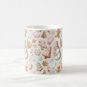 Roze Kerstmis  Koffiemok (Center)