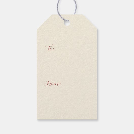 Roze kerstmis met de Nutnesskraker Cadeaulabel (Achterkant)