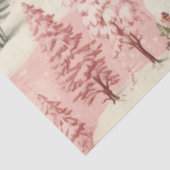  roze Kerstmis Tissuepapier (Detail)