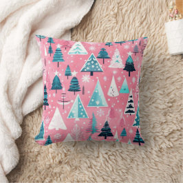 Roze Kerstmissen Kussen