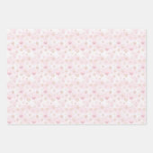  roze kerstmix inpakpapier vel (Voorkant 3)