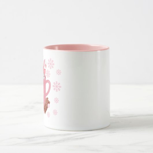 Roze kerstMok Mok (Midden)