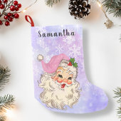  Roze kerstPaars Kleine Kerstsok