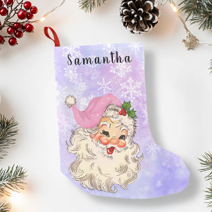 Roze kerstPaars Kleine Kerstsok