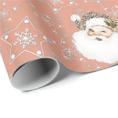 Roze kerstpapier cadeaupapier (Rol Hoek)